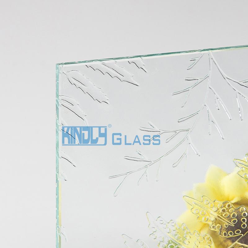 Clear Fernlite  Patterned Glass